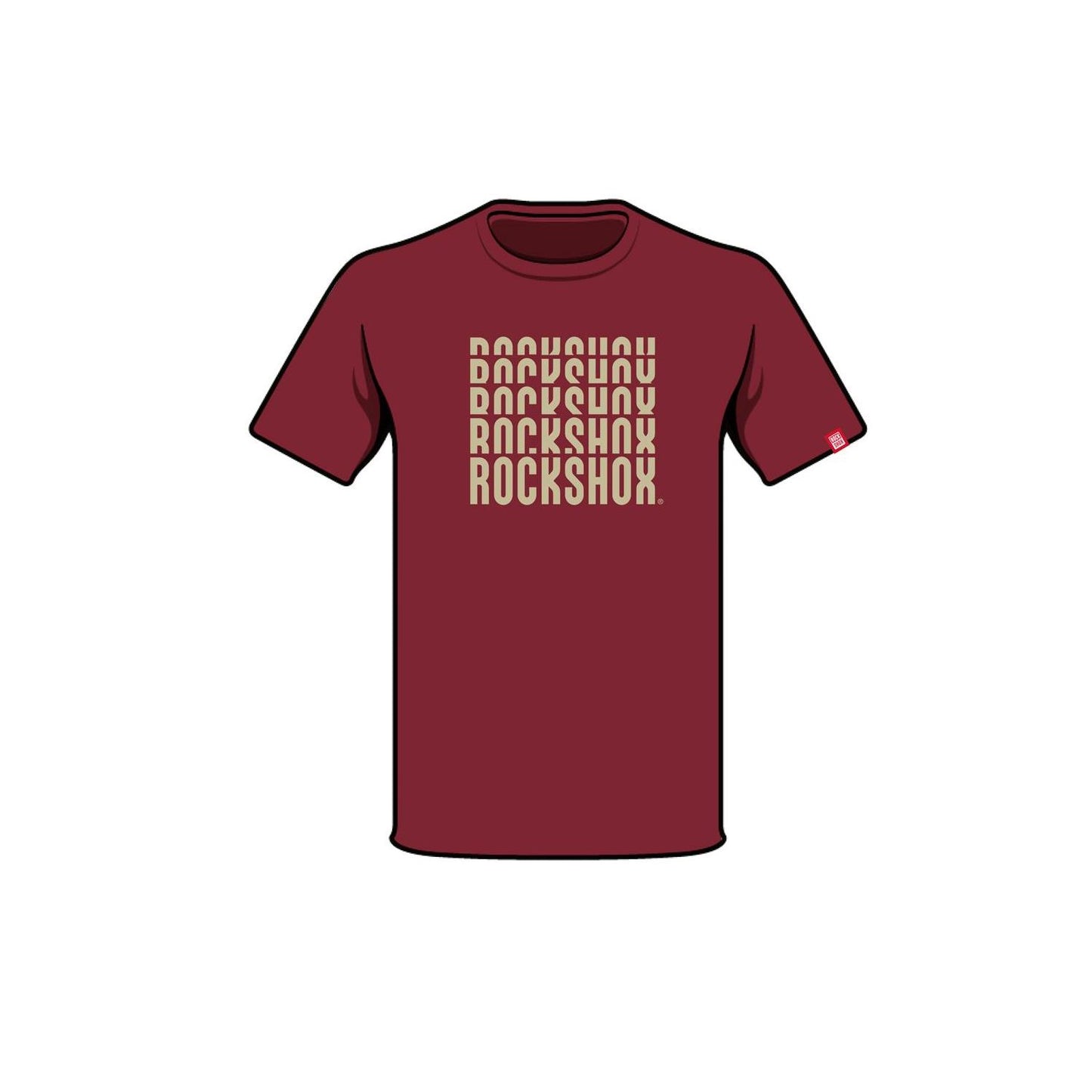 Polera Rockshox R2209 Burdeo M