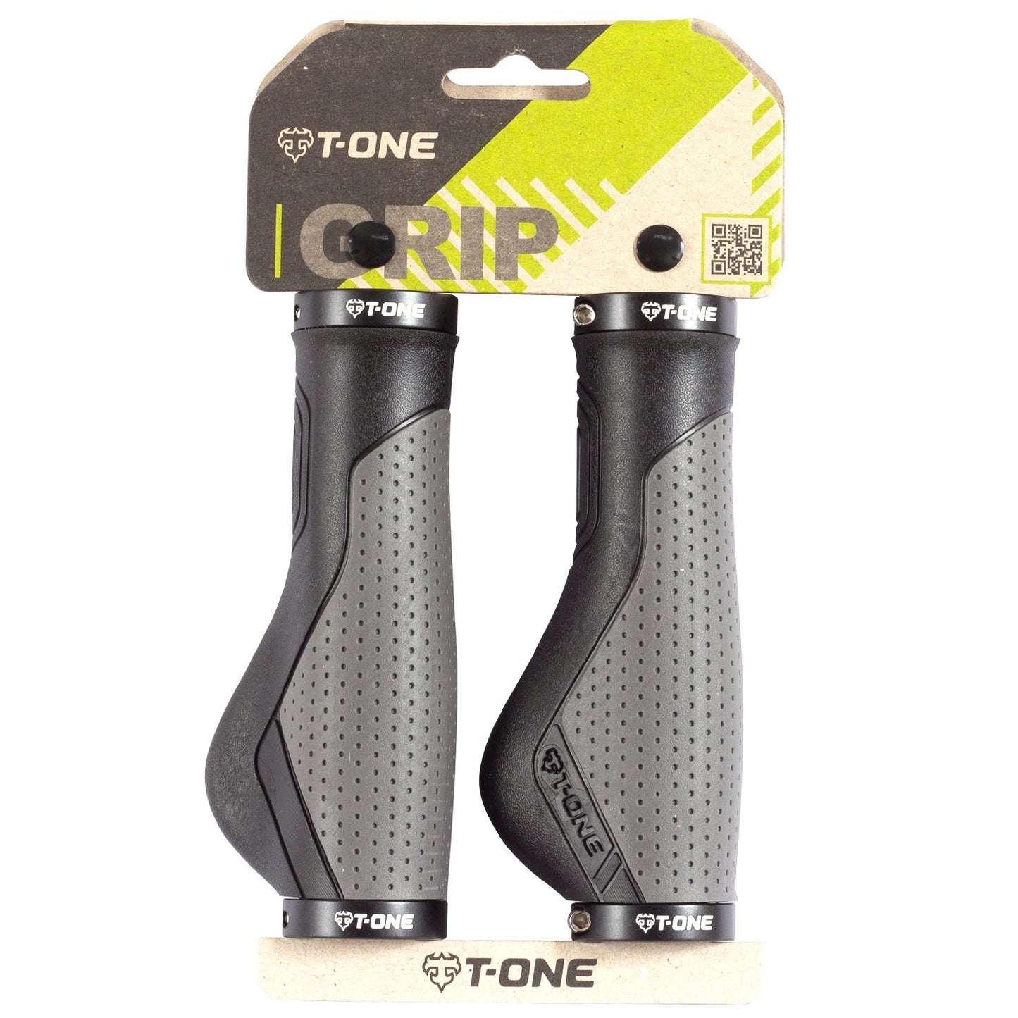 Puño Lock Dos Densidades Antomico T-One Negro Gris