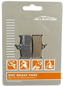 Pastilla Freno Alligator Hkbp006 Semi Metalica
