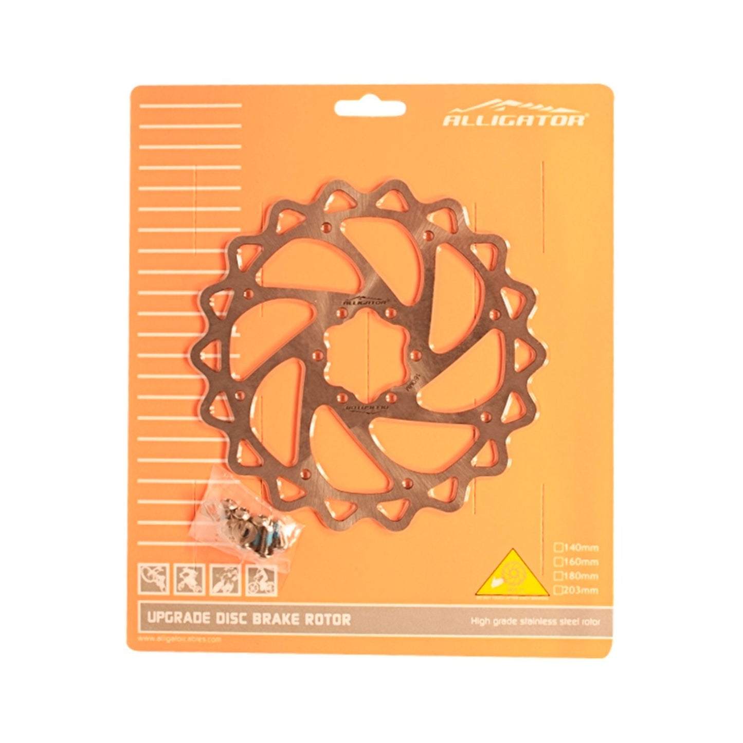 Rotor Disco Alligator 160mm Mod. HK-R14