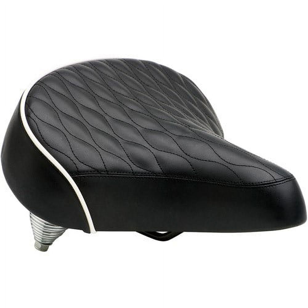 Asiento Vittal Paseo Acolchado Resortes Negro