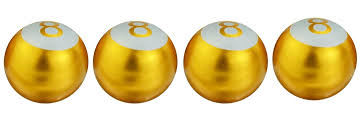 Tapa valvula dorada bola 8
