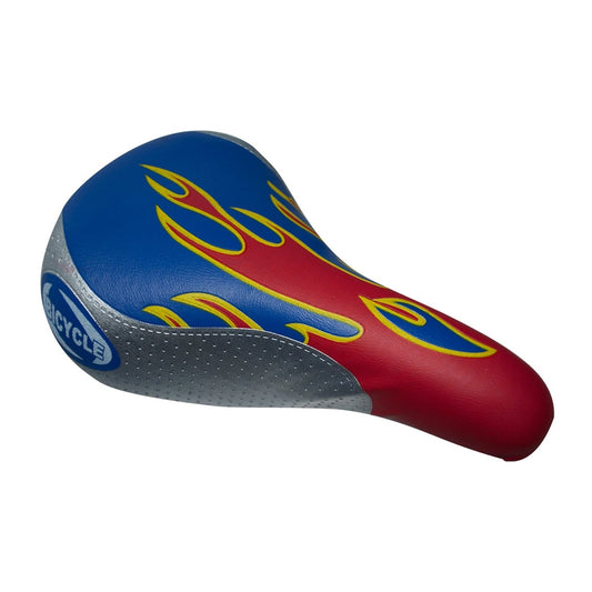 Sillin Mtb Fuego Azul Rojo
