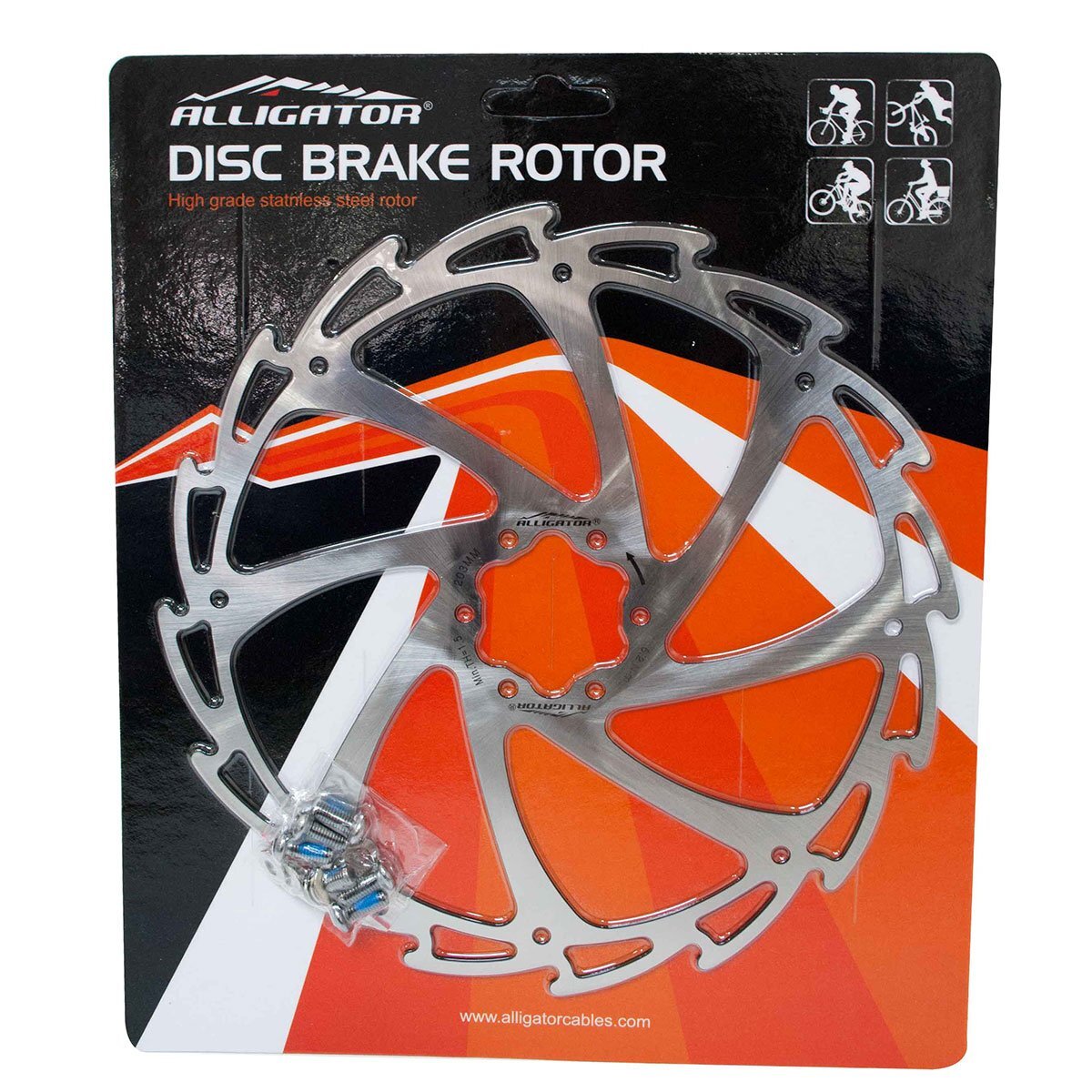 Rotor Disco Alligator 203mm HK-R13 (6 Pernos)