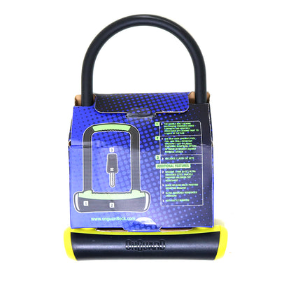 Candado OnGuard Llave U-Lock NS 115x230mm Amarillo