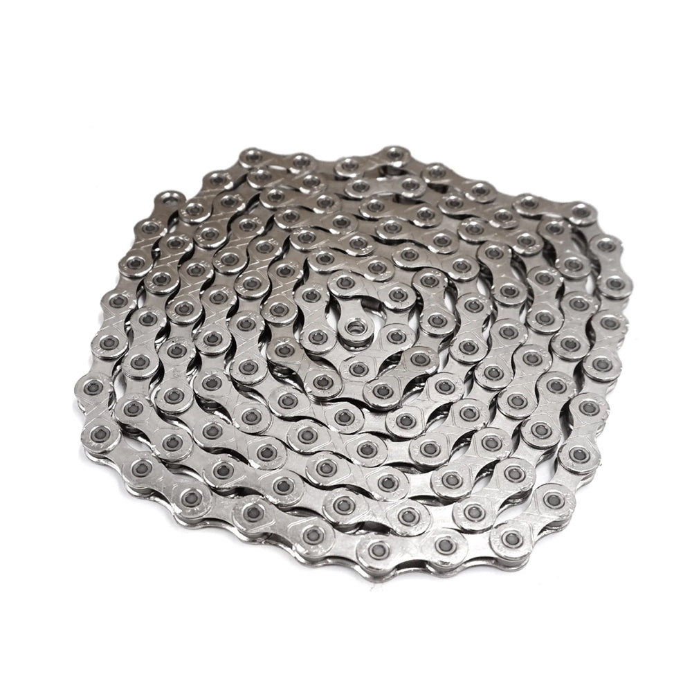 Cadena KMC X12 1/2x11/128" 12V 126L Plateado