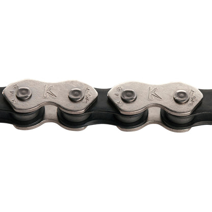 Cadena KMC K710 BMX 1V 112L 1/2x1/8" Negra Cromada