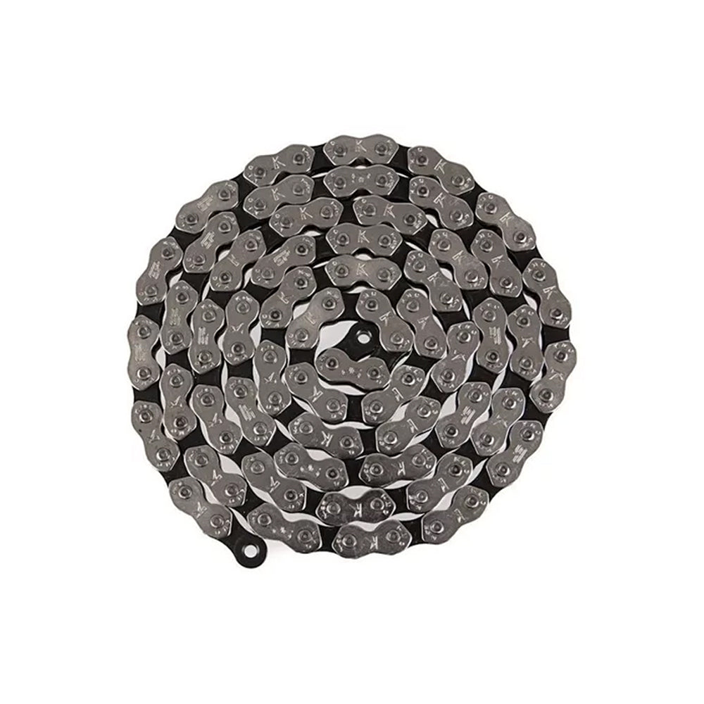 Cadena KMC K710 BMX 1V 112L 1/2x1/8" Negra Cromada