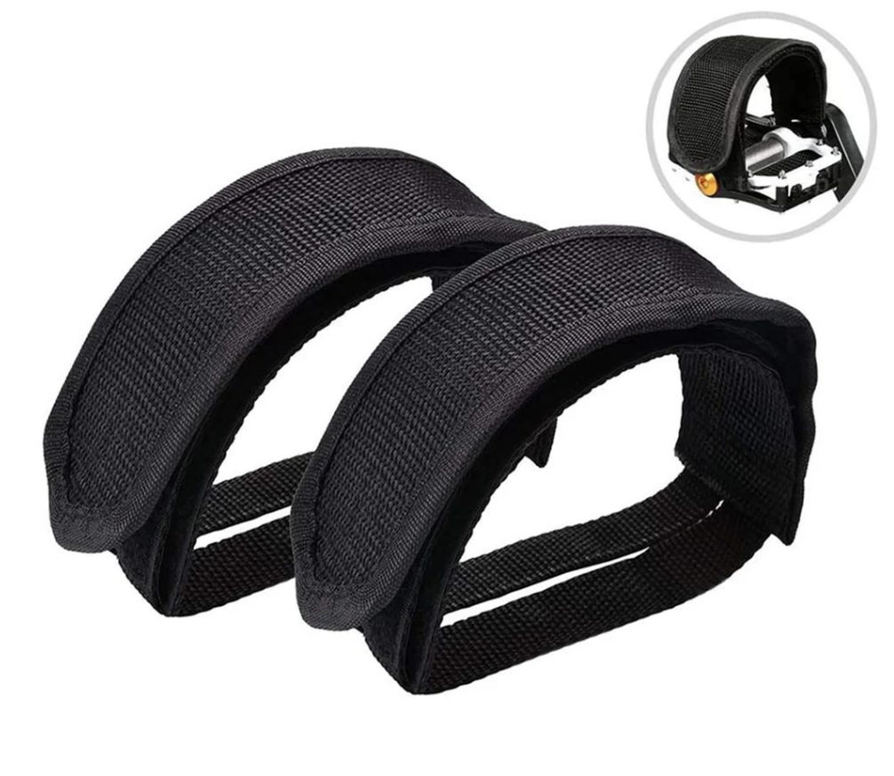 Straps Vittal P/ Pedal Con Velcro Negro