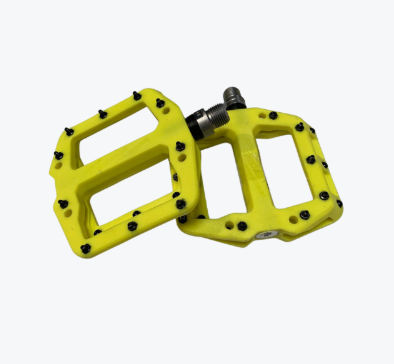 Pedal Frank MTB Thermoplastico (20 Pin) Amarillo Flúor