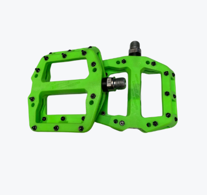 Pedal Frank MTB Thermoplastico (20 Pin) Verde Flúor