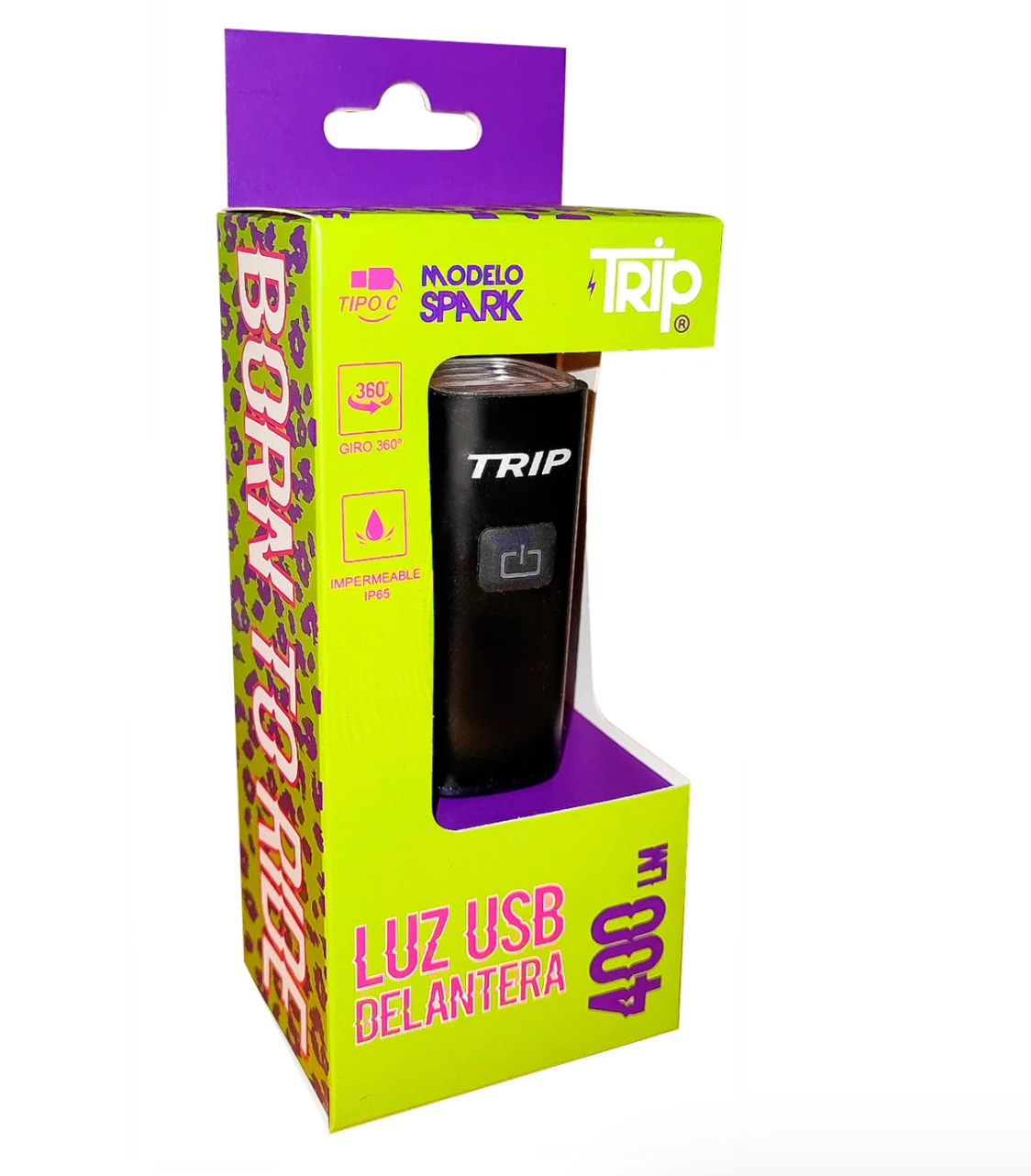 Luz Delantera Trip Spark 400Lm