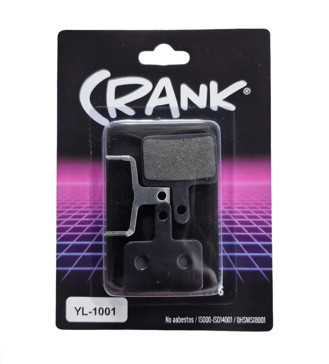 Pastilla de Freno Crank Shimano/Tektro Comopuesto Semi Metalico