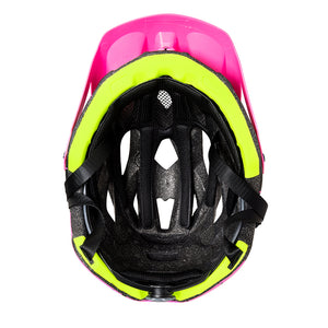 Casco Trip Enduro Negro Rosa Manchas