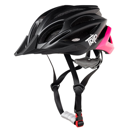 Casco Trip Mtb Negro Rosa
