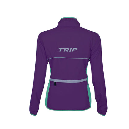 Cortaviento Trip Morado Azul