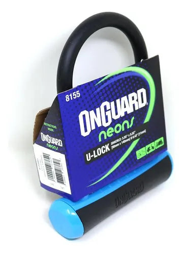 Candado OnGuard Llave U-Lock NS 90cmx140mm Azul