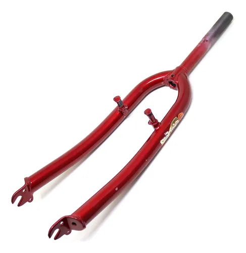 Horquilla MTB Acero 26 C/Pivote Roja