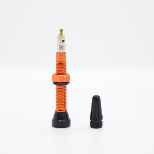 Valvula Francesa Tubular ZTTO 40mm Naranja