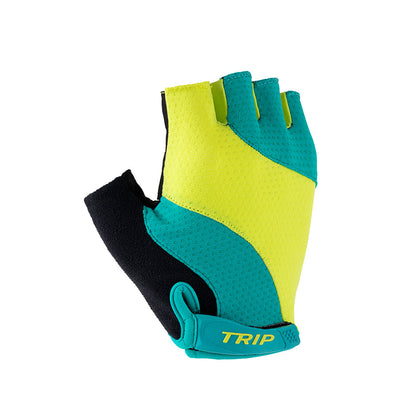 Guante Trip Diesel Amarillo Dedo Corto