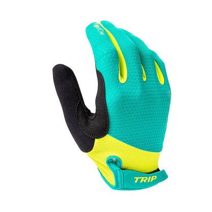 Guante Trip Diesel Amarillo Fluor Dedo Largo
