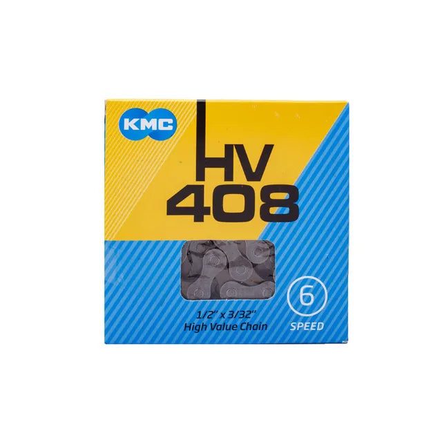 Cadena KMC HV408 Plata - 6/7/8V 1/2 x 3/32