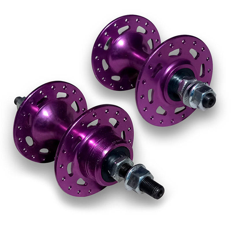 Maza Juego Aluminio 36H Purple 660 Con Tuerca