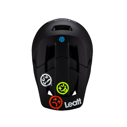 Casco Leatt MTB Infantil JR Gravity 1.0 Negro