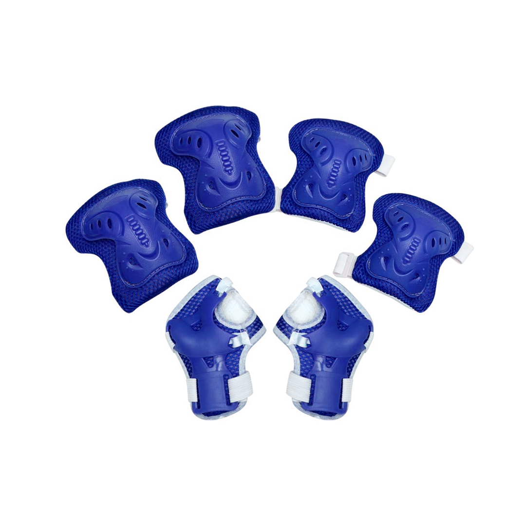 Pack Rodillera Codera Muñequera Azul