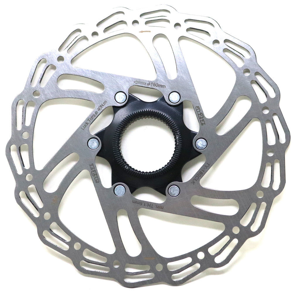 Disco A2Z Ventilado Center Lock Negro 180mm