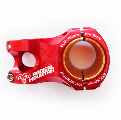 Tee Radical Mountain 35/31.8x50mm Rojo