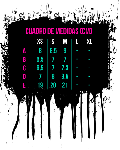 Guante Trip Negro Dedo Largo